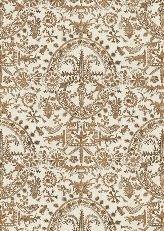Womad Lg 50 Wallpaper - Henna - Lewis & Wood