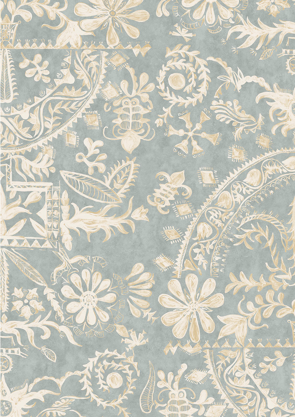 Womad Wallpaper - Stream - Lewis & Wood