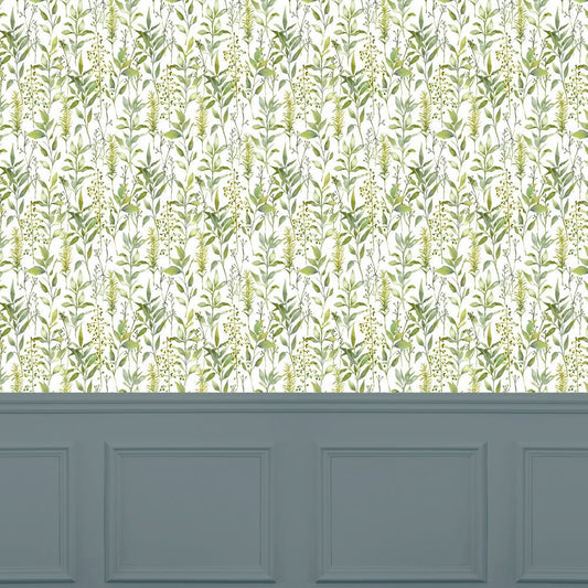 Aberduna Wallpaper - Linen - Voyage Maison - ABERDUN/WPO/LIN - Premier Wallcovering