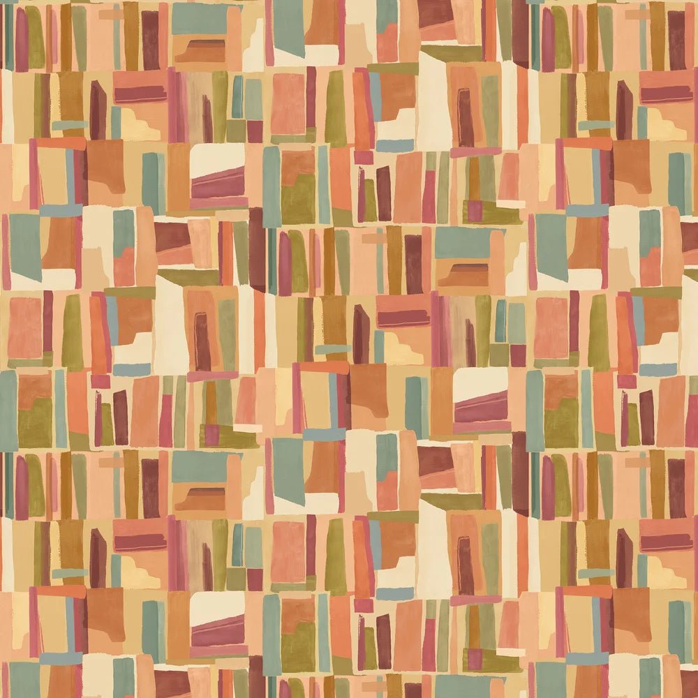 Abstract Cubes Wallpaper - Marmalade Riot - Ohpopsi - FRA50127W - Premier Wallcovering