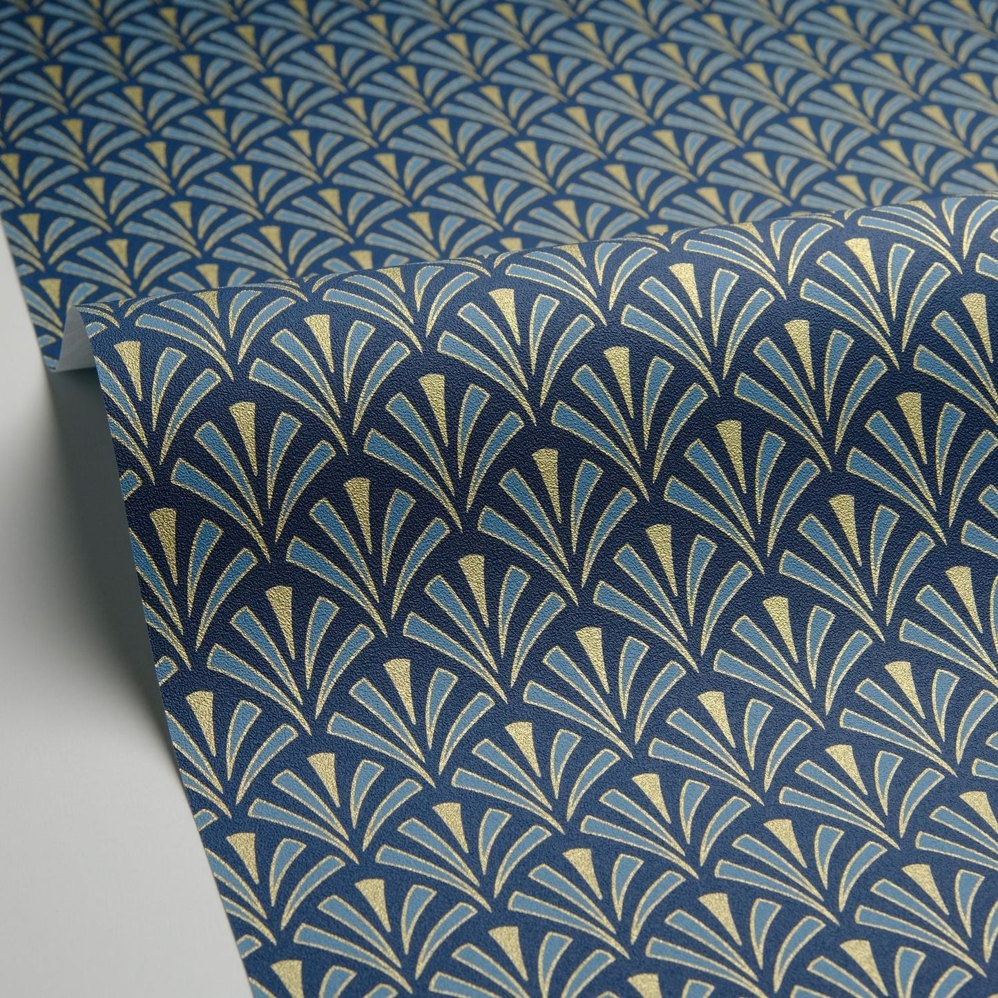Abundance Wallpaper - Bleu Nuit - Caselio - 105306220 - Premier Wallcovering