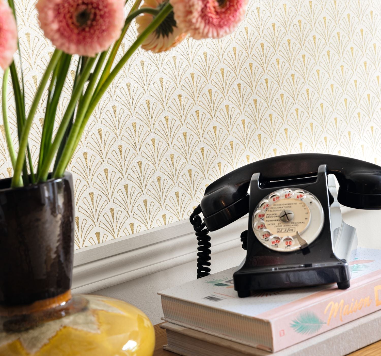 Abundance Wallpaper - Beige - Caselio - 105300010 - Premier Wallcovering