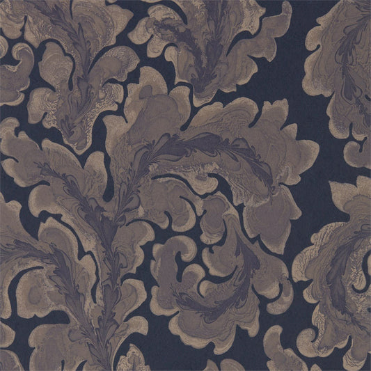 Acantha Wallpaper - Ink - ZPHA312620 - Zoffany - Premier Wallcovering