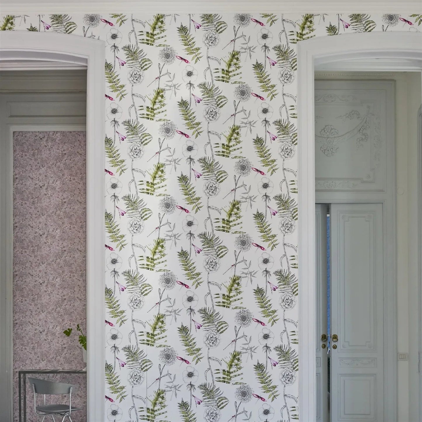Acanthus Wallpaper - Ivory - PDG1022/05 - Designers Guild - Premier Wallcovering