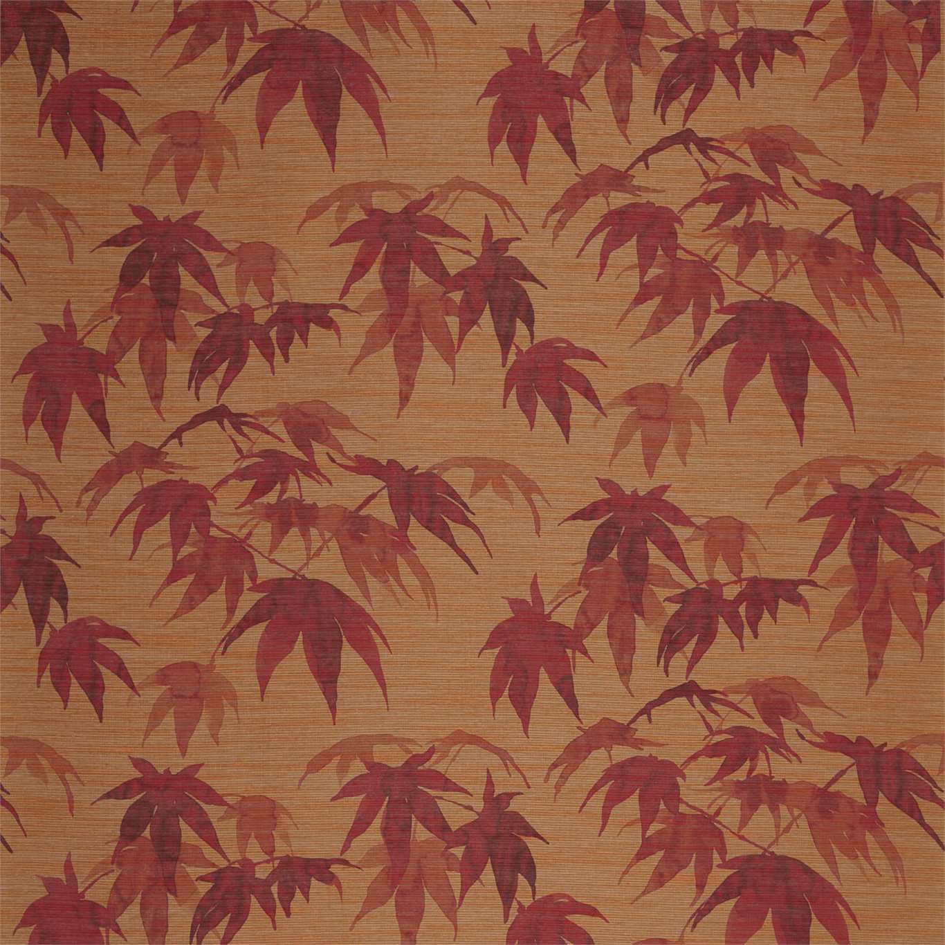 Acer Wallpaper - Red Wood - ZAKA312496 - Zoffany - Premier Wallcovering