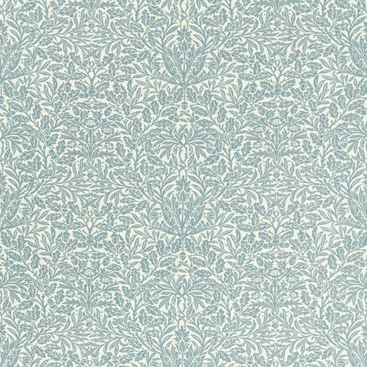 Acorn Weave Outdoor Fabric - Mineral Blue - Morris & Co - 237569 - Premier Wallcovering