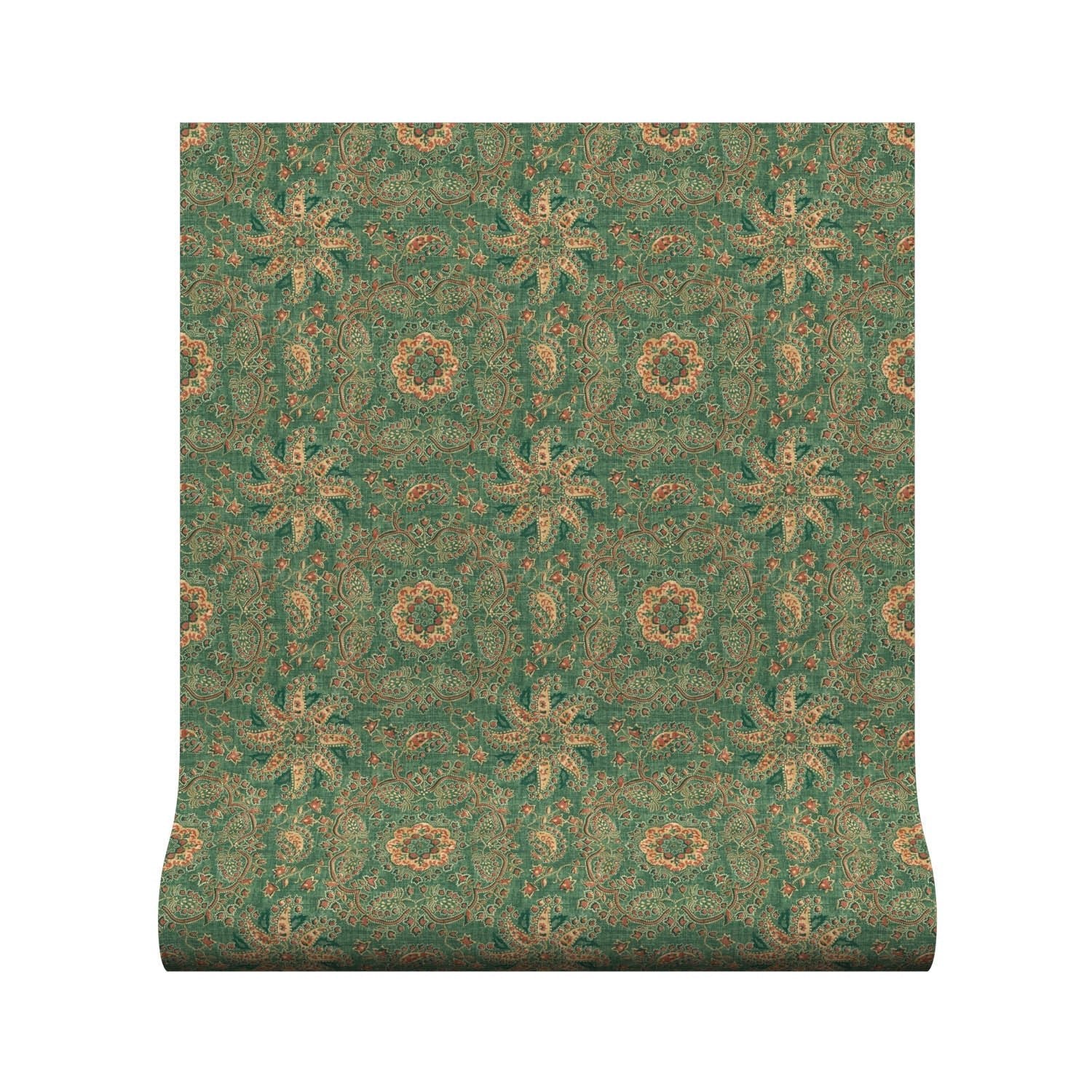 Adaline Wallpaper - Jade - Warner House - Premier Wallcovering