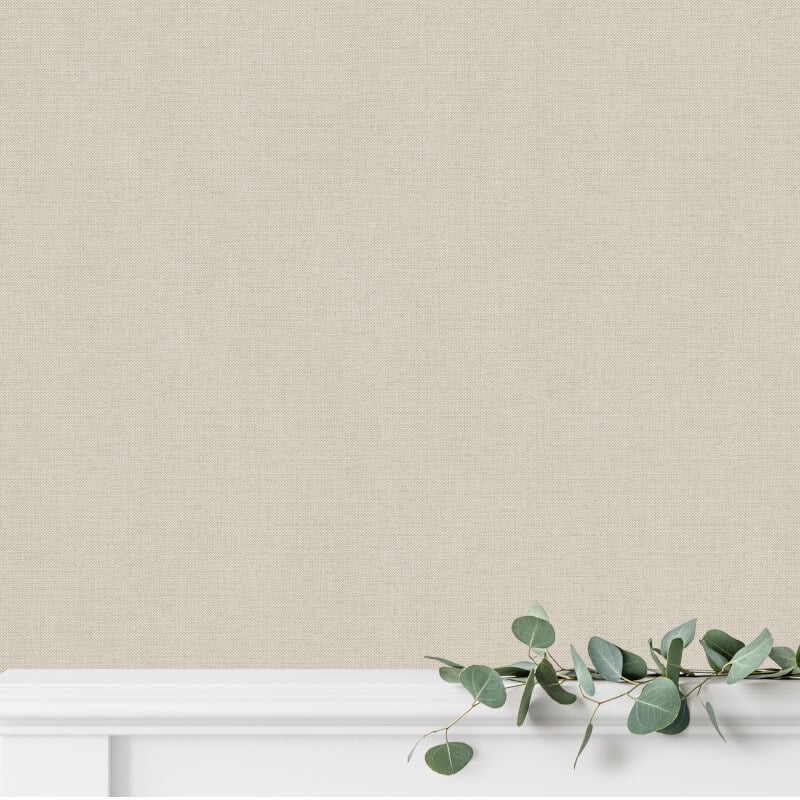 Adele Garrett Plain Texture Wallpaper - Beige - Muriva - M55127 - Premier Wallcovering