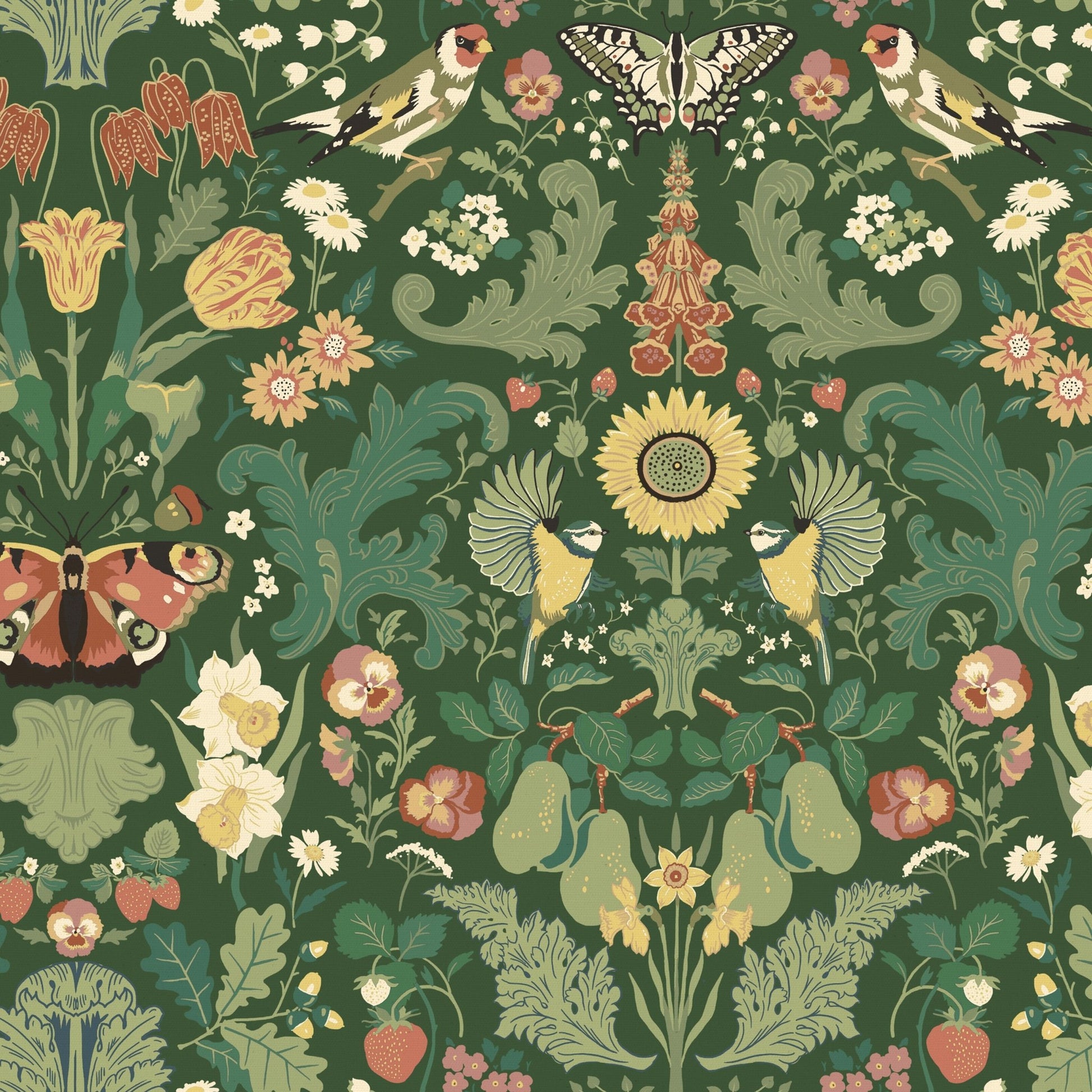 Admiral Wallpaper - Juniper-Green - Wear The Walls - ADJG807670 - Premier Wallcovering