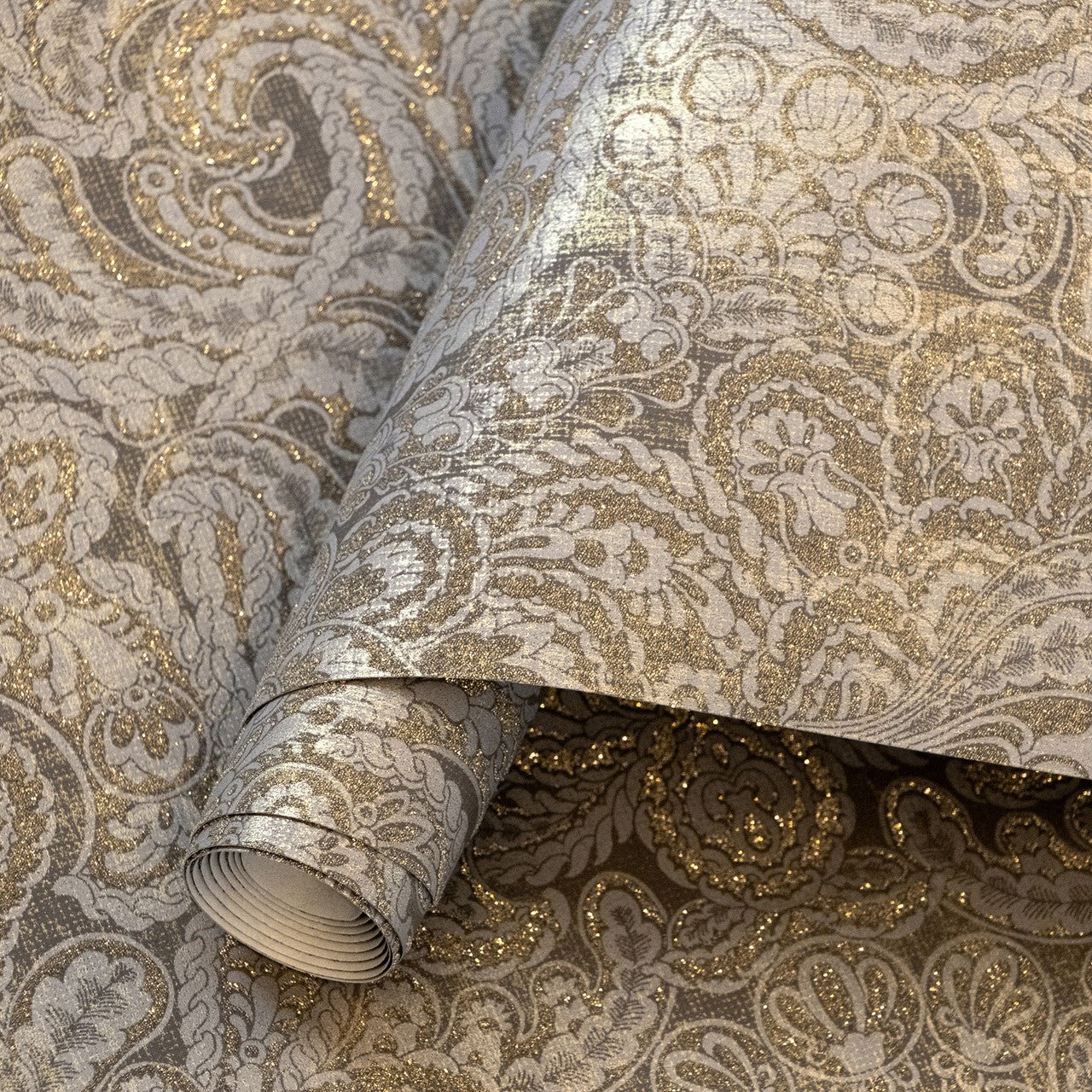 Adonea Aphrodite Wallpaper - Brown/ Gold - Hohenberger - 81196 - Premier Wallcovering