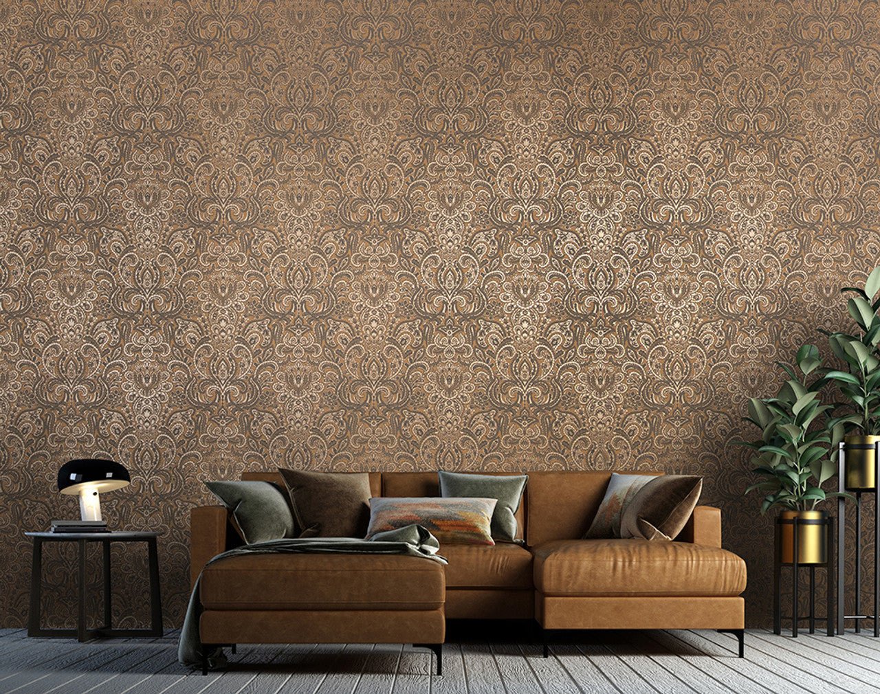 Adonea Ares Wallpaper - Burly Wood - Hohenberger - 64329 - Premier Wallcovering