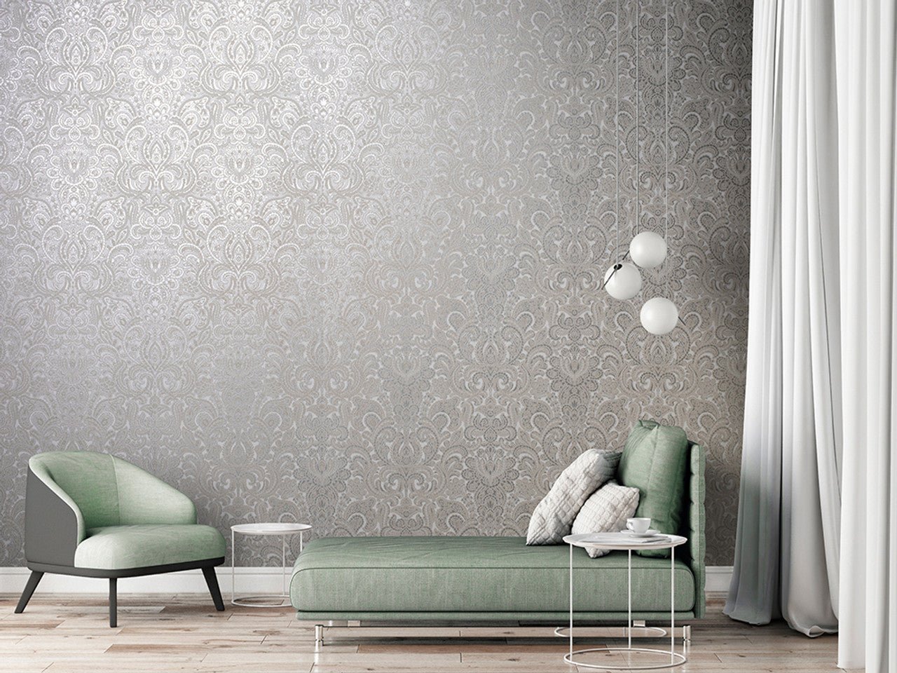 Adonea Ares Wallpaper - Stone Grey - Hohenberger - 64299 - Premier Wallcovering