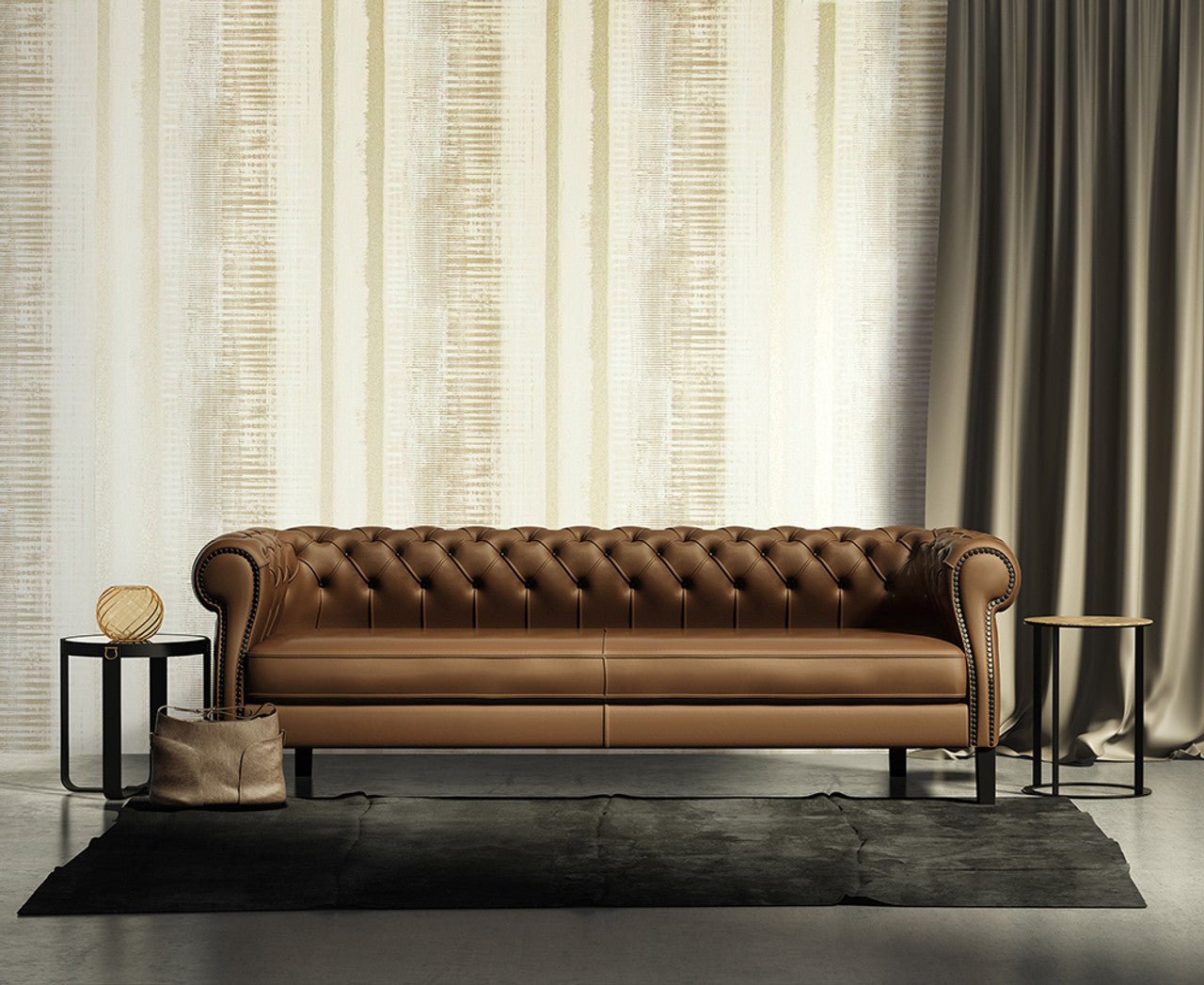 Adonea Hermes Wallpaper - Cream - Hohenberger - 64323 - Premier Wallcovering
