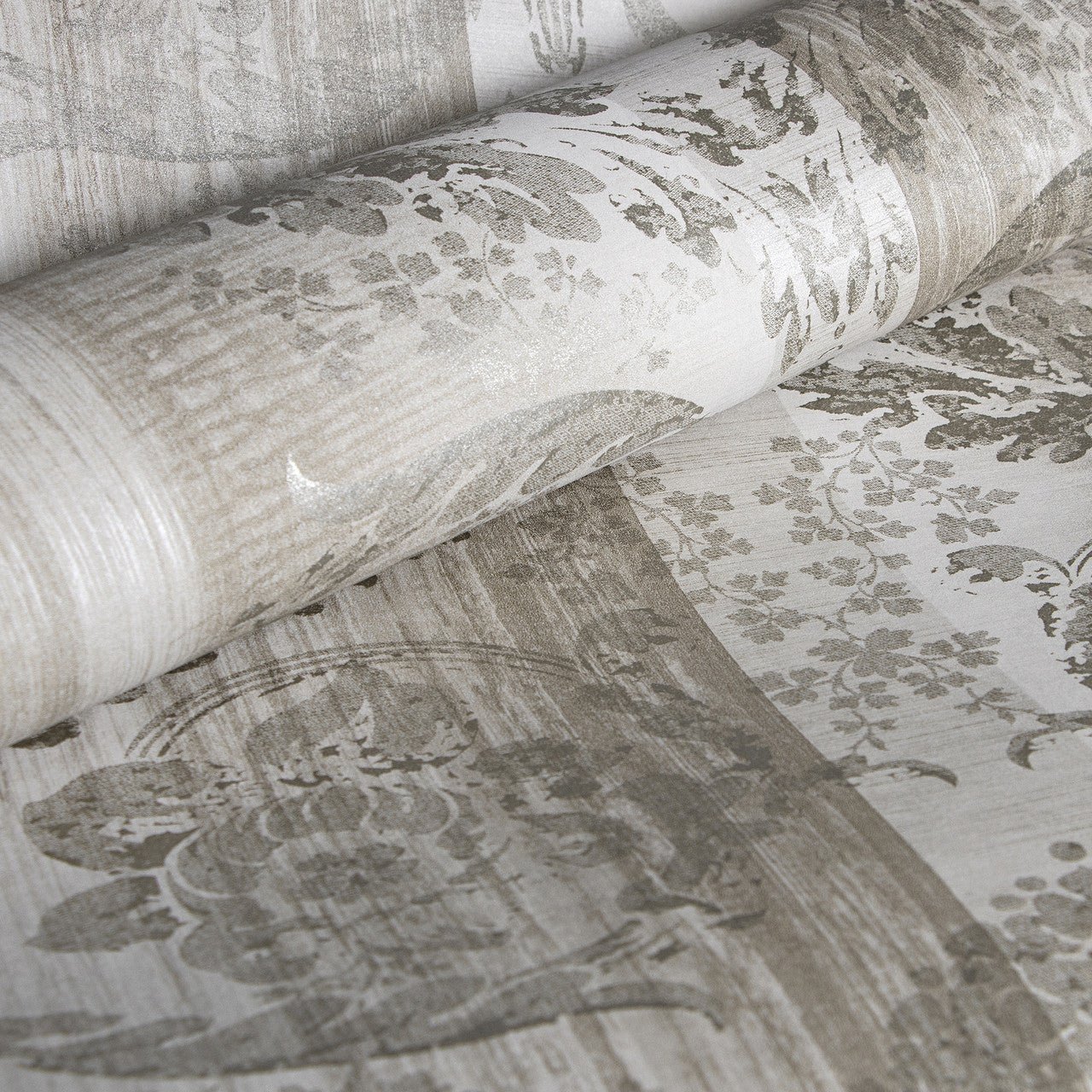 Adonea Nerites Wallpaper - Stone Grey - Hohenberger - 64288 - Premier Wallcovering