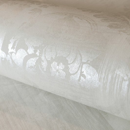 Adonea Nerites Wallpaper - Antique White - Hohenberger - 64273 - Premier Wallcovering