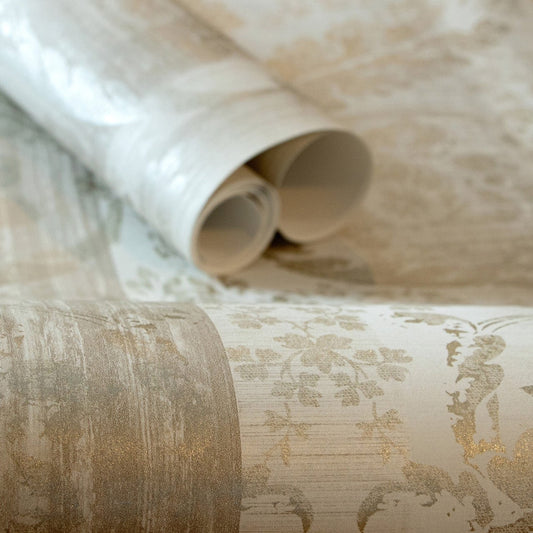 Adonea Nerites Wallpaper - Warm Grey - Hohenberger - 64275 - Premier Wallcovering
