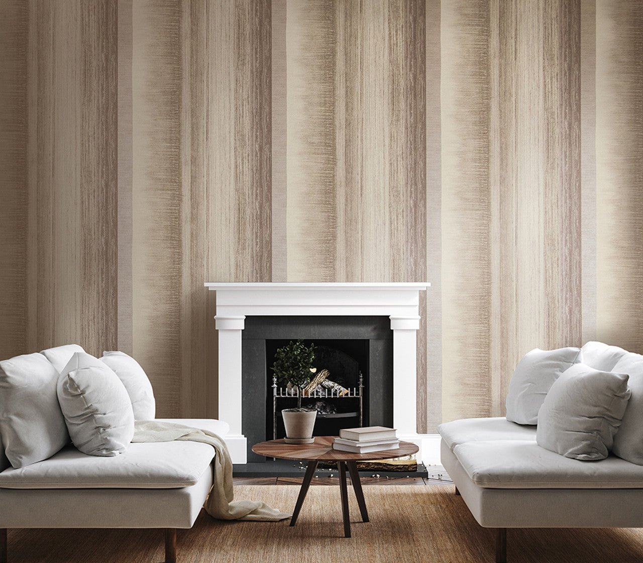 Adonea Poseidon Wallpaper - Taupe - Hohenberger - 64277 - Premier Wallcovering