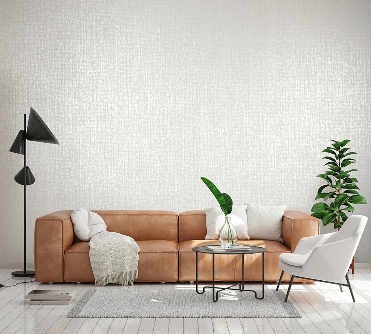 Adonea Zeus Wallpaper - Snow - Hohenberger - 64284 - Premier Wallcovering