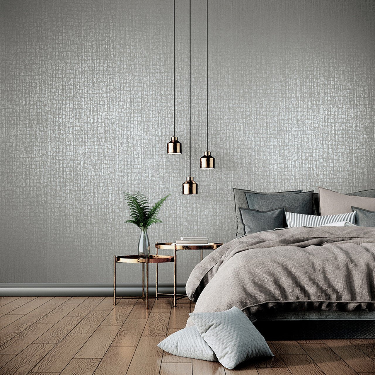 Adonea Zeus Wallpaper - Slate Grey - Hohenberger - 64280 - Premier Wallcovering