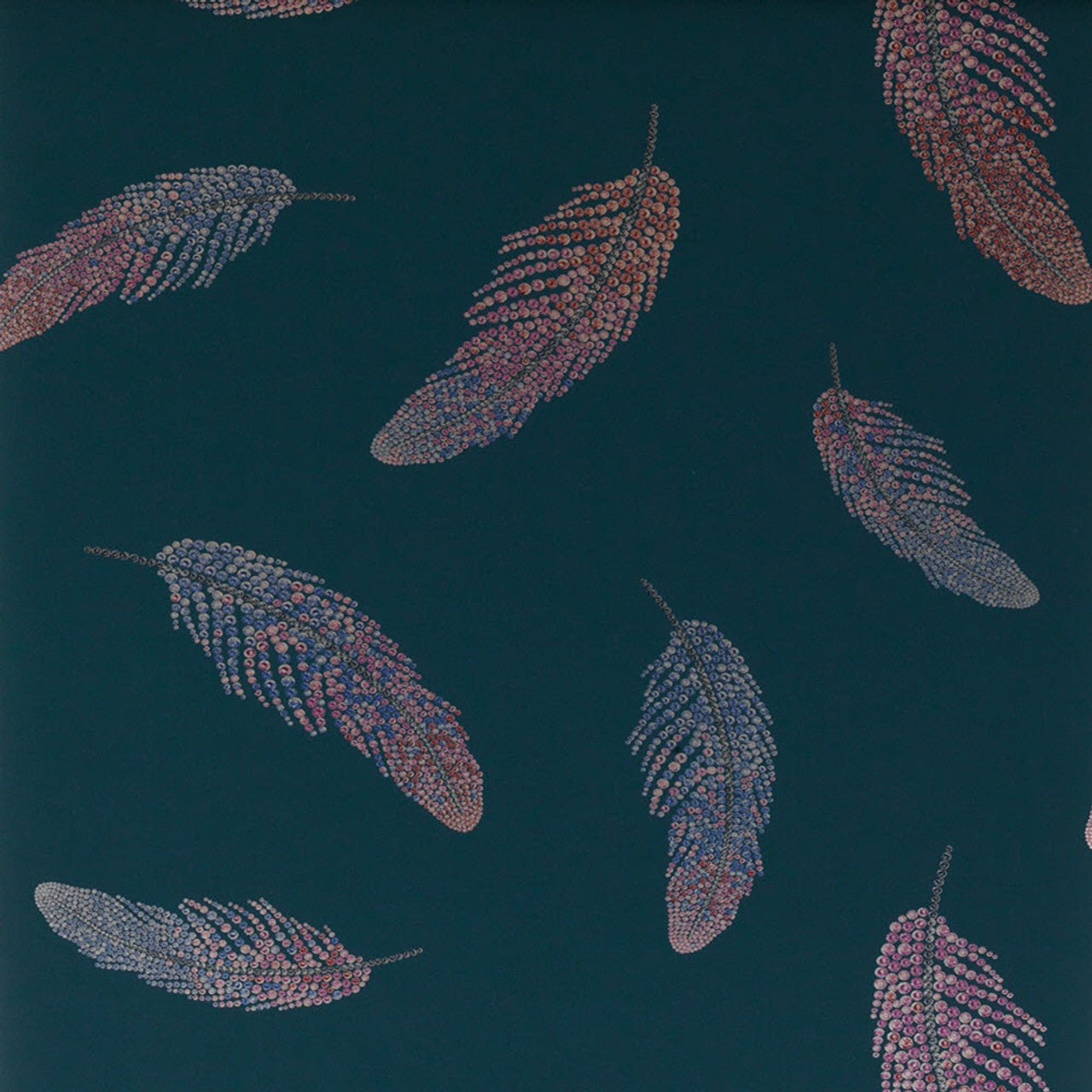 Adornado Wallpaper - Teal/ Sapphire - Matthew Williamson - W7261-02 - Premier Wallcovering