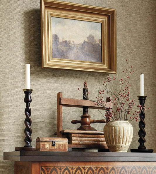 Adriatic Wallpaper - Beige & Black - Thibaut - T41129 - Premier Wallcovering