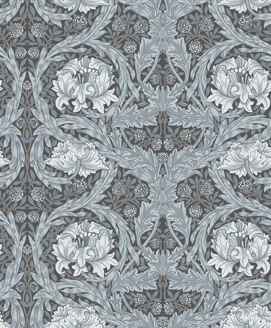 African Marigold Wallpaper - Dark Blue - Midbec - 82074 - Premier Wallcovering