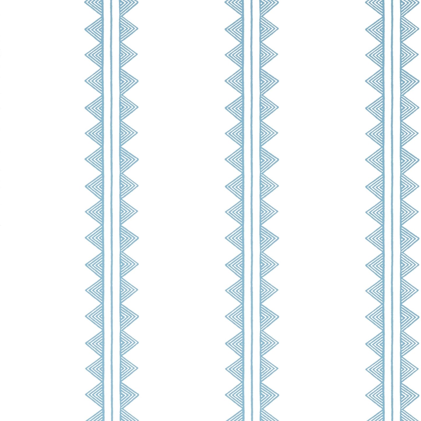 Agave Stripe Wallpaper - French Blue - Thibaut - T16228 - Premier Wallcovering
