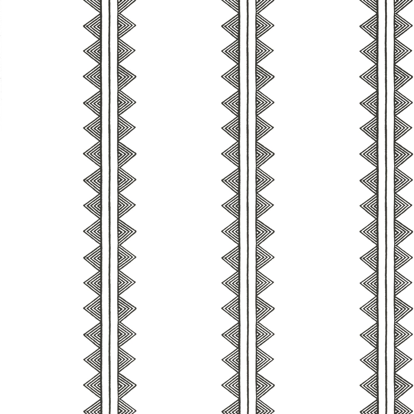 Agave Stripe Wallpaper - Black - Thibaut - T16232 - Premier Wallcovering