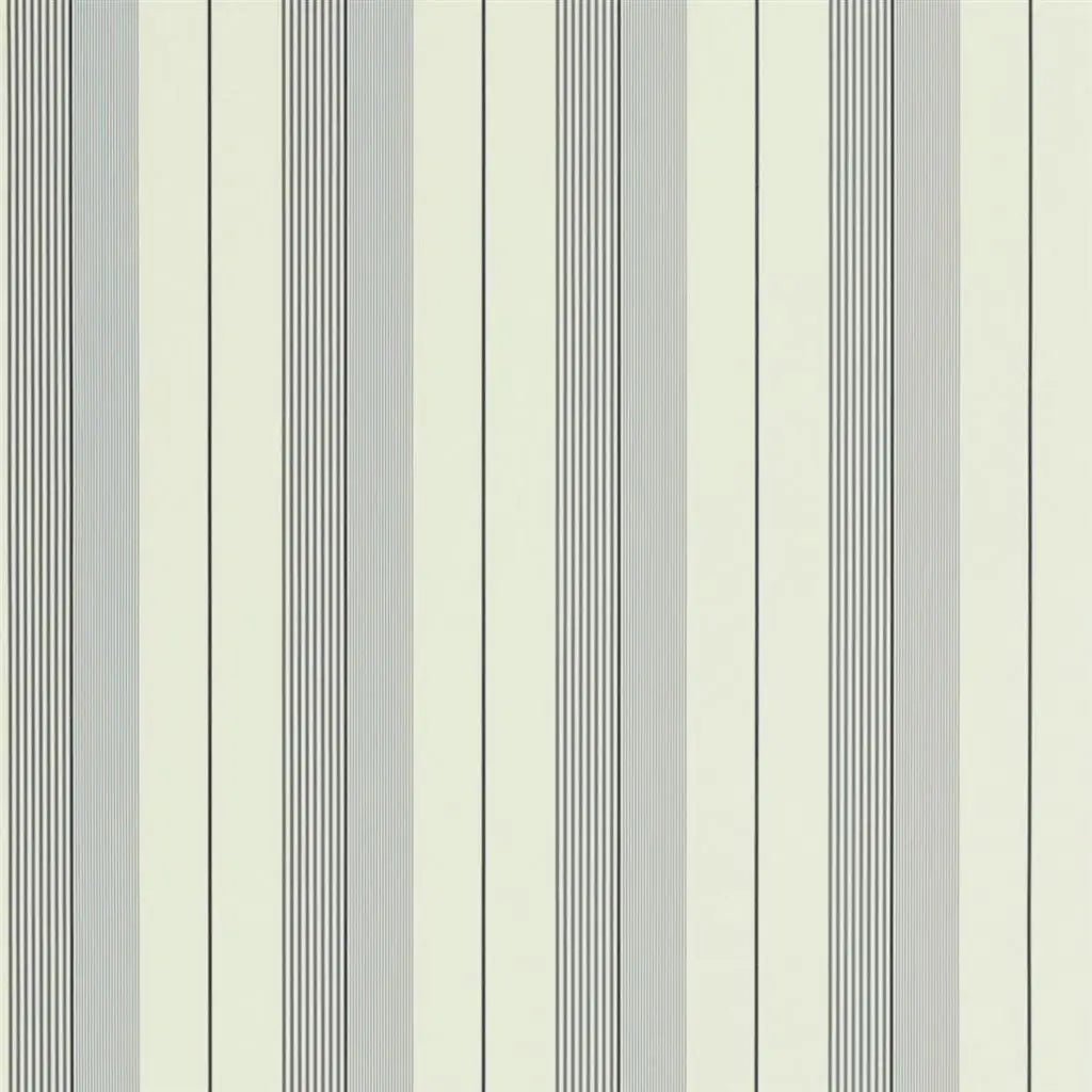 Aiden Stripe Wallpaper - Granite / Cream - Ralph Lauren - PRL020/03 - Premier Wallcovering