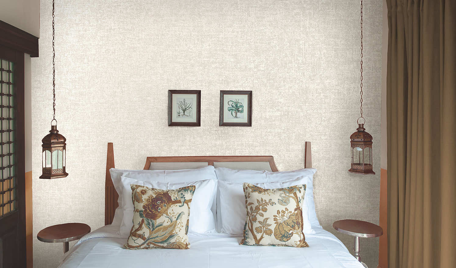 Ajanta Wallpaper - Cream - Holden Décor - 91883 - Premier Wallcovering