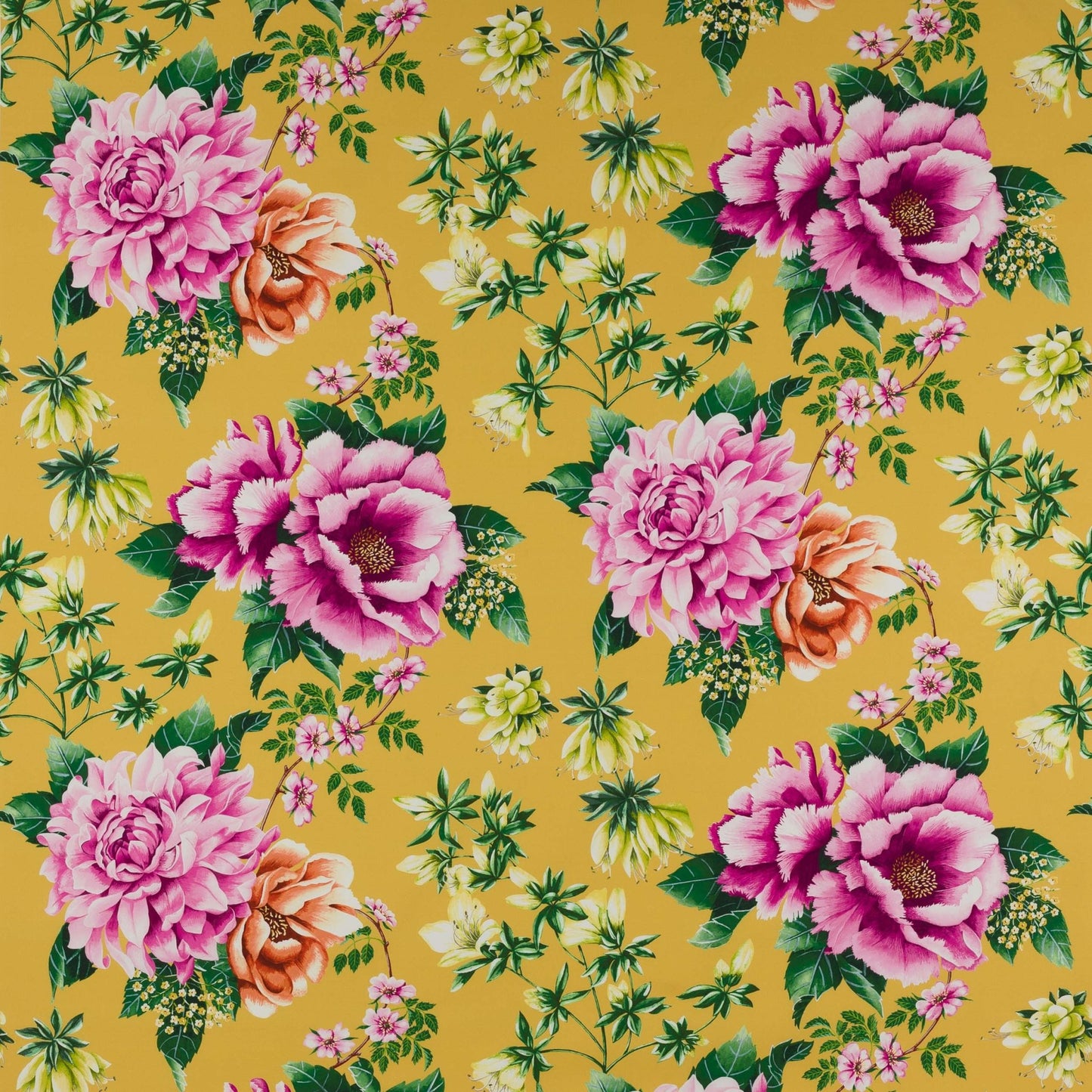 Alba Fabric - Jonquille - Manuel Canovas - M4074-02 - Premier Wallcovering