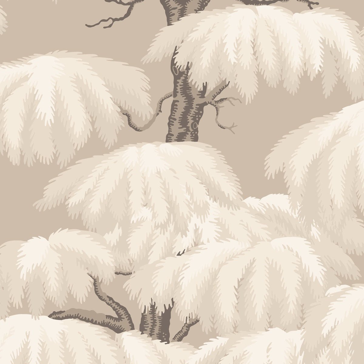 Alba Wallpaper - Beige - Sandberg - S10663 - Premier Wallcovering