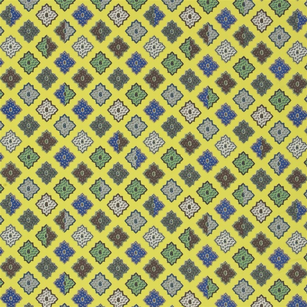 Alcazar Fabric - Safran - Christian Lacroix - FCL029/03 - Premier Wallcovering