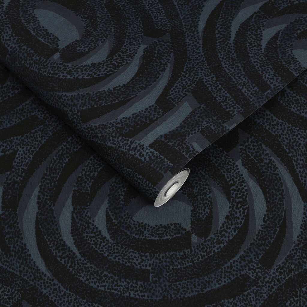 Alcazar Wallpaper - Noche - Graham & Brown - 113936 - Premier Wallcovering