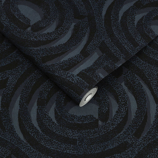 Alcazar Wallpaper - Noche - Graham & Brown - 113936 - Premier Wallcovering