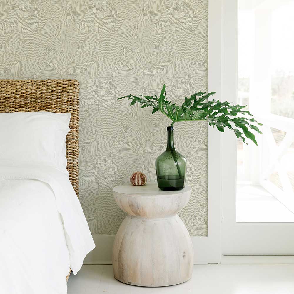 Aldabra Wallpaper - Sand - A Street Prints - FD26400 - Premier Wallcovering