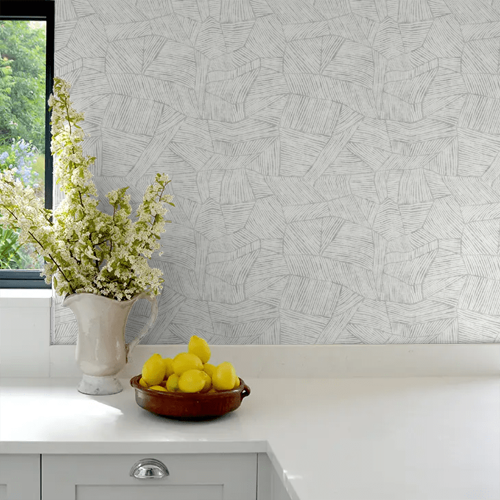 Aldabra Wallpaper - Grey - A Street Prints - FD26402 - Premier Wallcovering