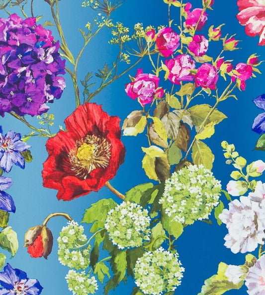Alexandria Wallpaper - Lapis - P623/01 - Designers Guild - Premier Wallcovering