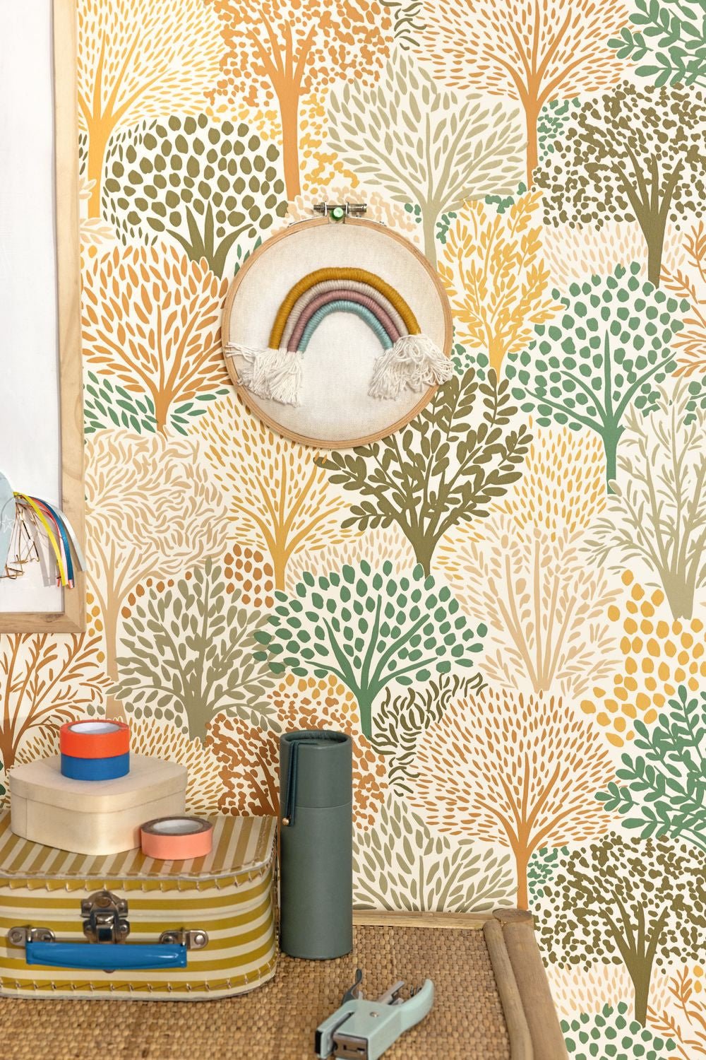 Alice Wallpaper - Multicouleurs - Caselio - 104400729 - Premier Wallcovering