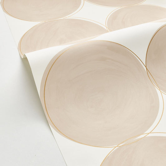 All Around Wallpaper - Beige Blanc - Caselio - 102881022 - Premier Wallcovering