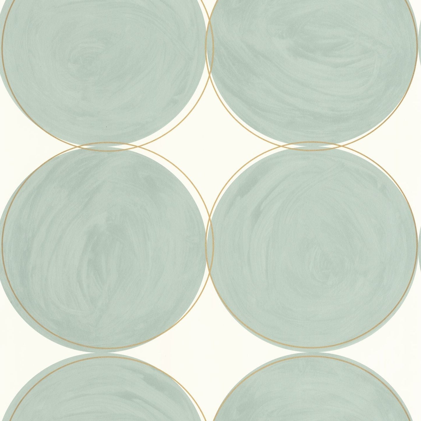 All Around Wallpaper - Bleu Fumee Dore - Caselio - 102886020 - Premier Wallcovering