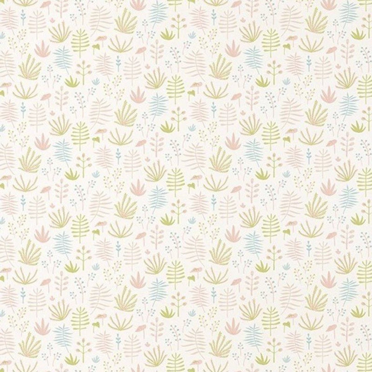 All Over Jungle Happy Dreams Wallpaper - Rose - Casadeco - 82734107 - Premier Wallcovering