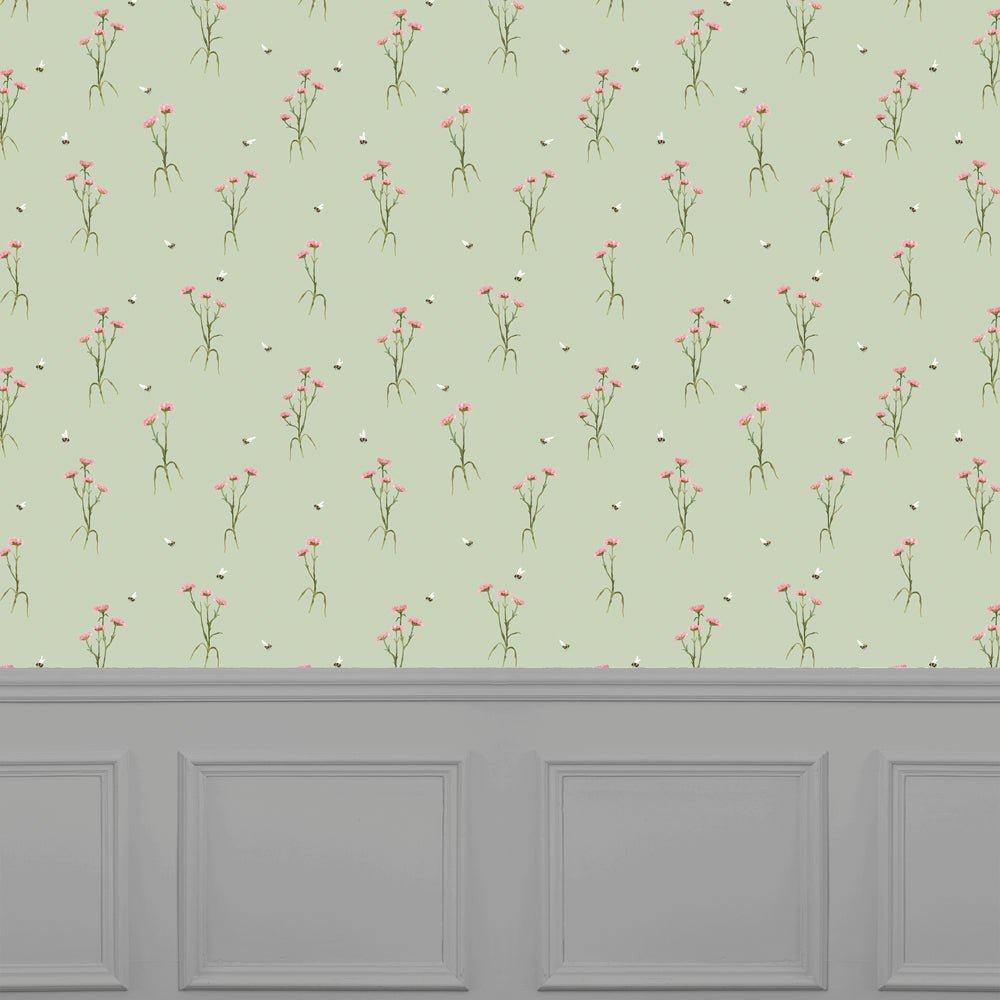 Allimore Wallpaper - Sage - Voyage Maison - ALLIMOR/WPO/SAG - Premier Wallcovering