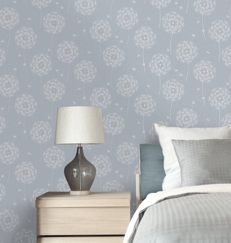 Allora Wallpaper - Blue - Holden Décor - 36003 - Premier Wallcovering