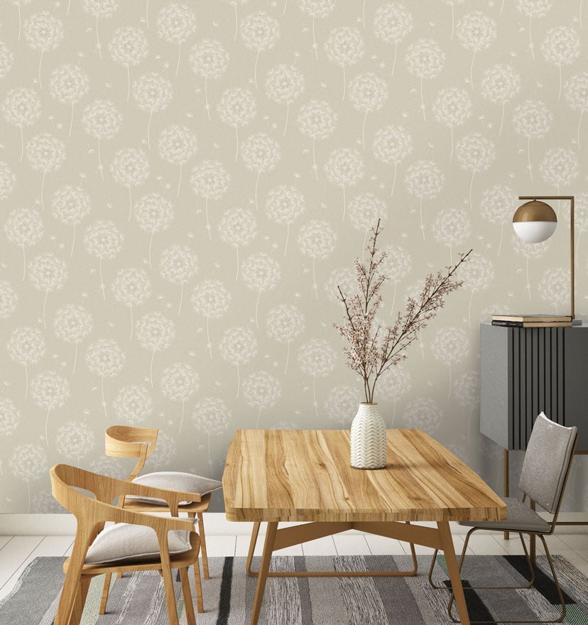 Allora Wallpaper - Cream - Holden Décor - 36002 - Premier Wallcovering