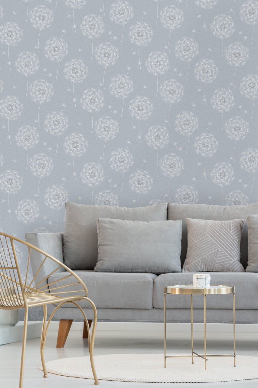 Allora Wallpaper - Blue - Holden Décor - 36003 - Premier Wallcovering