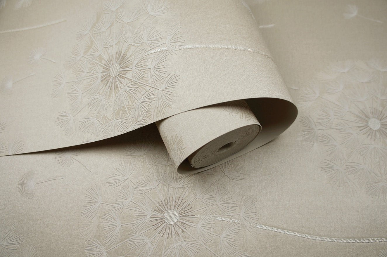 Allora Wallpaper - Cream - Holden Décor - 36002 - Premier Wallcovering