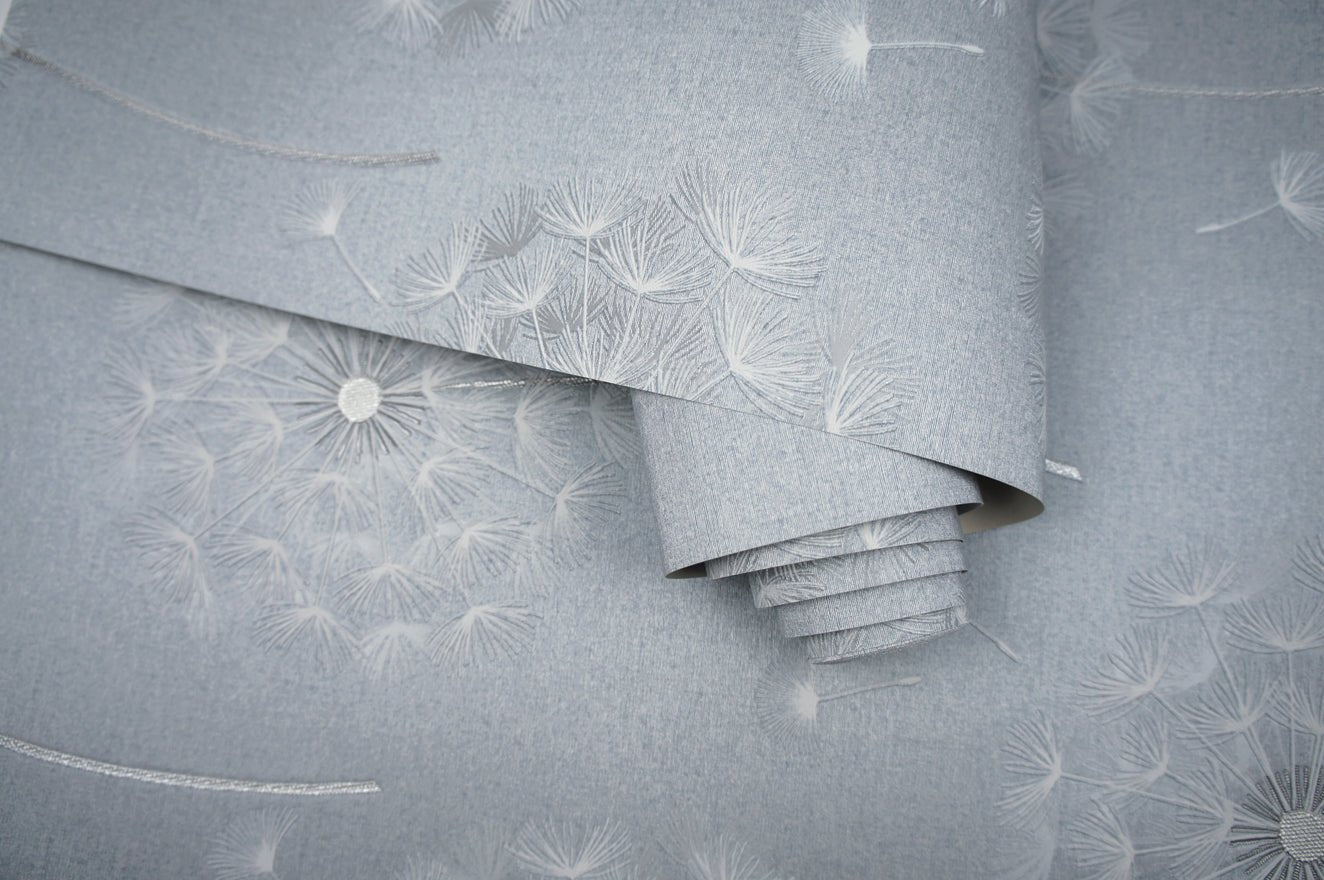 Allora Wallpaper - Blue - Holden Décor - 36003 - Premier Wallcovering