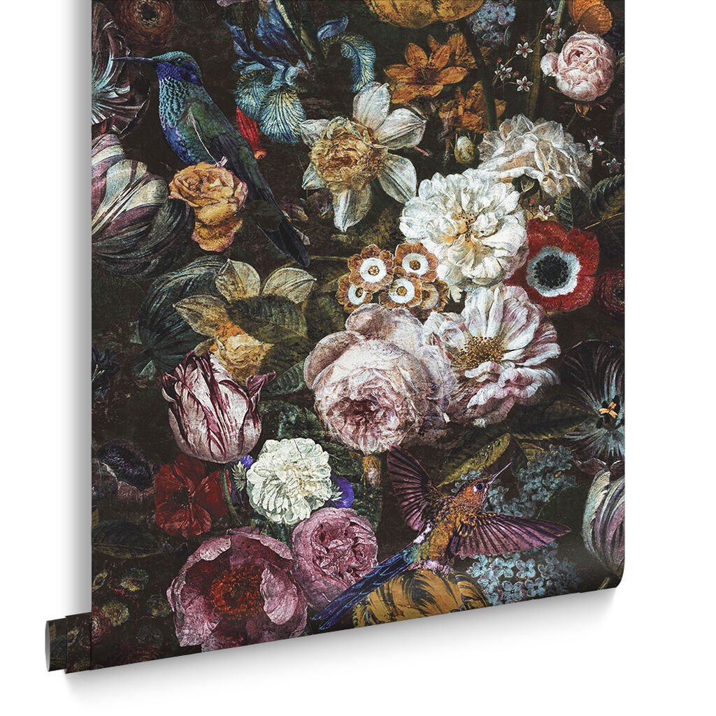 Allure Wallpaper - Black - Graham & Brown - 106443 - Premier Wallcovering