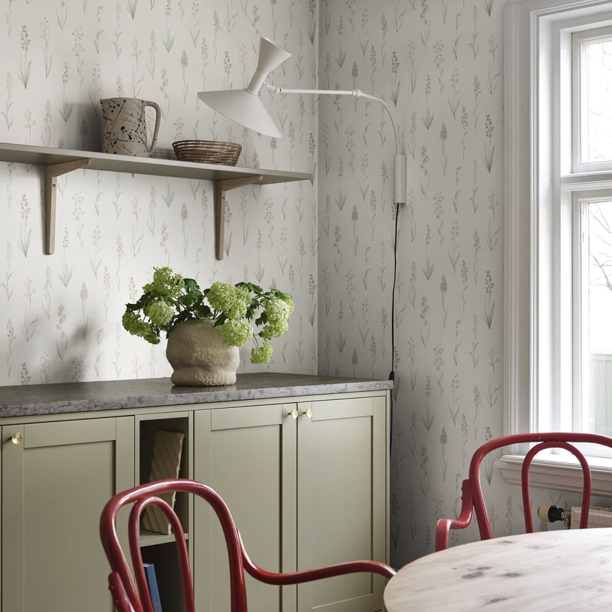 Alma Wallpaper - Blush - Sandberg - S10334 - Premier Wallcovering